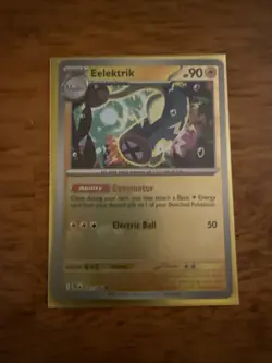 Pokemon TCG: Eelektrik 031/086 Black Bolt Master Ball Pattern Holo Foil NM - Image 1