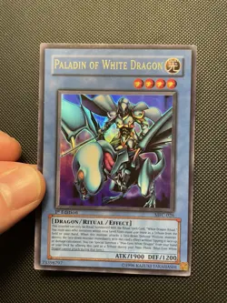 Yugioh Paladin of White Dragon MFC-026 1st Edition Ultra Rare NA English Vintage - Image 2