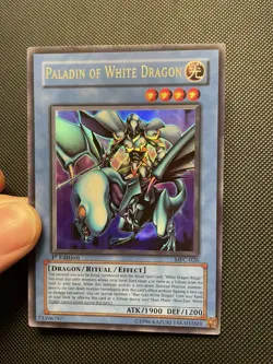 Yugioh Paladin of White Dragon MFC-026 1st Edition Ultra Rare NA English Vintage - Image 5