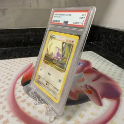 Rattata 61/102 Base Set 1999 Non Holo Graded Pokemon Card PSA 9 Mint - Image 3