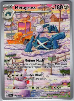 Metagross 178/162 SV05: Temporal Forces - Pokemon Card - NM - Image 1