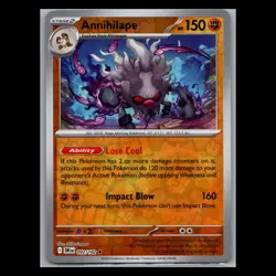 Destined Rivals - Annihilape - 092/182 - Reverse Holo - TCG Pokemon Card - Image 1