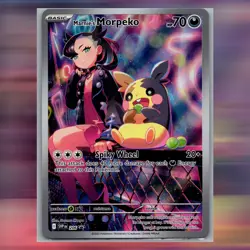 Marnie's Morpeko Full Art - SVP 206 - Black Star Promo - TCG Pokemon Card - Image 1