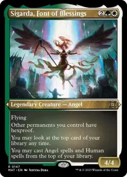 Sigarda, Font of Blessings (Foil Etched) -Foil Near Mint MTG - Image 1