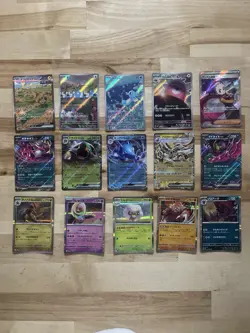 🔥 Japanese Pokemon Card Lot (15 Cards) - Holo, EX, & Full Art Mix - Image 1