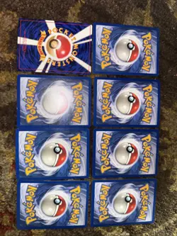 Lot Of 8 Fossil & Jungle Holo Cards Near Mint And Lightly Played - Image 4