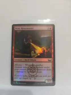 MTG Witty Roastmaster FOIL #131/281 Streets of New Capenna Common SNC NM/M - Image 1