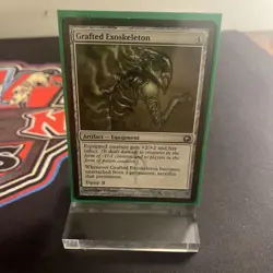 MTG Grafted Exoskeleton Scars of Mirrodin Uncommon Magic The Gathering LP - Image 1