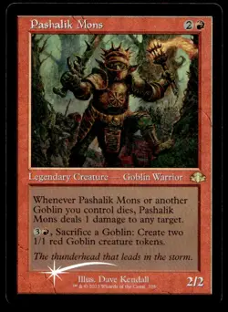 Pashalik Mons (Retro Frame) 328 Foil R Dominaria Remastered - Image 1