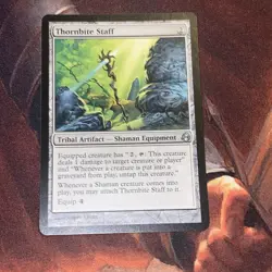 Thornbite Staff X1 Mtg Morningtide Nm - Image 1
