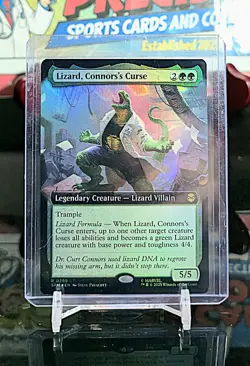 Lizard, Connors's Curse (Extended Art) Marvel's Spider-Man Foil - Image 1