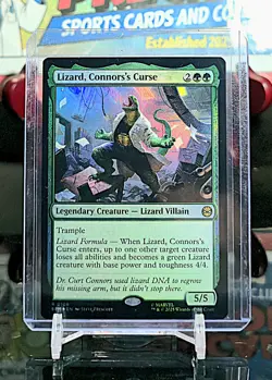 Lizard, Connors's Curse (Extended Art) Marvel's Spider-Man Foil - Image 2