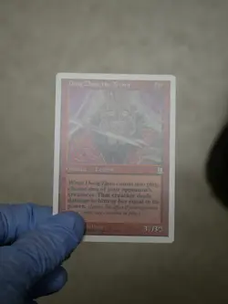 Magic the Gathering: Dong Zhou, the Tyrant - Portal Three Kingdoms (EX+) - Image 4