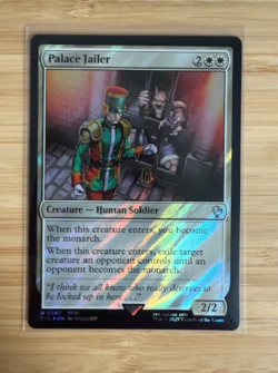 MTG: Palace Jailer (Surge Foil) Commander: Final Fantasy Surge Foil NM - Image 1