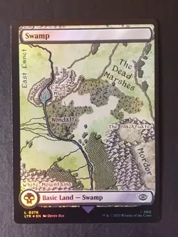 MTG: LoTR: Swamp Full Art Foil 0276 - Image 1