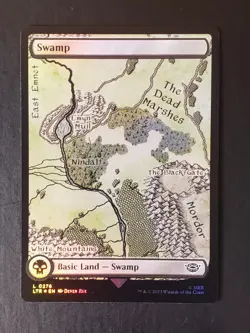 MTG: LoTR: Swamp Full Art Foil 0276 - Image 4