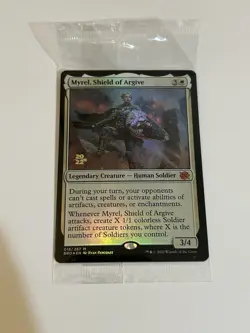 New Sealed Pre Release MTG Myrel, Shield of Argive The Brothers' War - Image 1