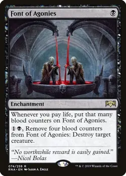 Font of Agonies Regular - Ravnica Allegiance MTG-NM - Image 1