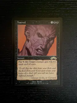 Hatred Exodus MTG Magic the Gathering - Image 1