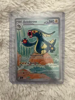 Eelektross (115/086) Black Blot Illustration Rare Pokemon Card Near Mint English - Image 1