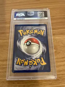 1999 Pokemon Game WOTC Base Set Machop #52 PSA 9 - Image 2