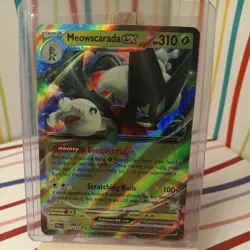 Pokemon TCG Meowscarada ex 015/193 Paldea Evolved Holo Double Rare - Image 1