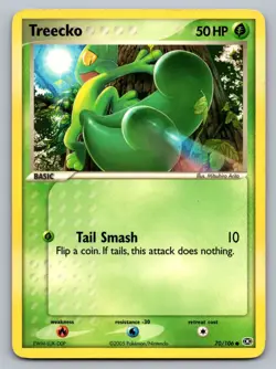 Pokemon TCG Emerald Treecko 70/106 - Image 1