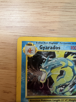 Pokemon TCG Gyarados 7/130 Holo Rare Base Set 2 HP - Image 2