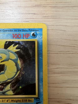 Pokemon TCG Gyarados 7/130 Holo Rare Base Set 2 HP - Image 3