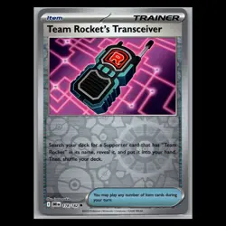 Destined Rivals - Team Rocket's Transceiver 178/182 - Reverse Holo - Pokemon TCG - Image 1