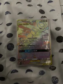 Pokemon TCG Garchomp & Giratina GX (Secret) #247/236 SM - Unified Minds NM ZW1 - Image 1