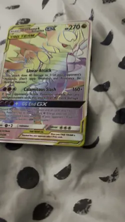 Pokemon TCG Garchomp & Giratina GX (Secret) #247/236 SM - Unified Minds NM ZW1 - Image 2