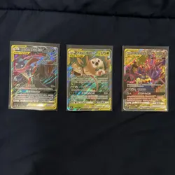 Pokemon TCG Chinese Tag Team Assorted Lot Of 3 All Near Mint Condition - Image 1
