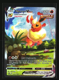 Pokemon FLAREON VMAX SWSH180 Ultra Rare (2022 Sword Shield Promo) NM/Near Mint - Image 1