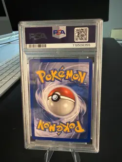 2002 POKEMON EXPEDITION #58 PICHU-REVERSE FOIL PSA 7 - Image 2