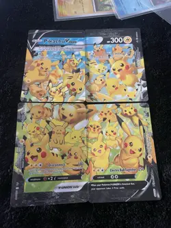 Pikachu V Union (Set Of 4) SWSH139 SWSH140 SWSH141 SWSH142 Pokemon TCG NM - Image 1