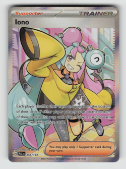 Pokemon - Iono - 254/193 SV02: Paldea Evolved - Ultra Rare - NM - Image 1