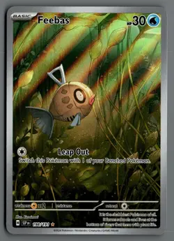 Feebas 198/191 SV08: Surging Sparks Pokemon Card - Image 1