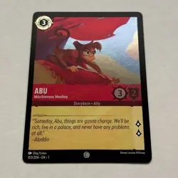 Abu 103/204 Disney Lorcana The First Chapter Common Cold Foil Card NM - Image 1