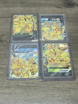 Pokemon TCG Pikachu V-Union SWSH139-142 Celebrations Promo Card Set Of 4 - Image 1