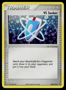 Pokemon Card - VS Seeker FireRed & LeafGreen 100/112 Reverse Holo - Image 1