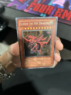 Yu-Gi-Oh! Slifer The Sky Dragon Dark Side of Dimensions Card YMA-EN001 LP - Image 3