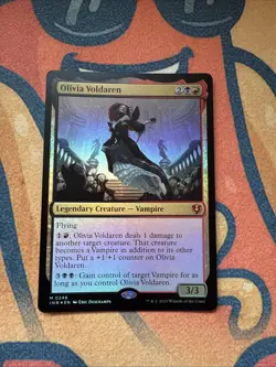 ~ Olivia Voldaren ~ NM ~ Innistrad Remastered ~ MTG ~ - Image 1