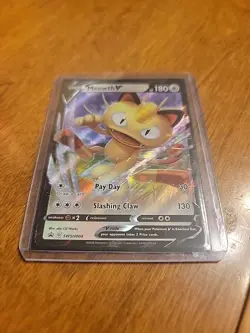 Meowth V SWSH004 SWSH: Sword & Shield Promo Cards Holo - Image 2