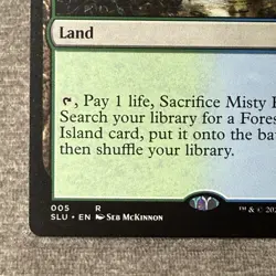 Misty Rainforest - Secret Lair Series (SLU) #5 NM Non-Foil MTG - Image 4