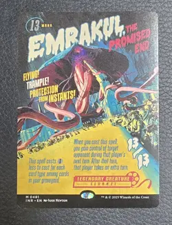 Emrakul, the Promised End Showcase Innistrad Remastered Regular Borderless MTG - Image 1