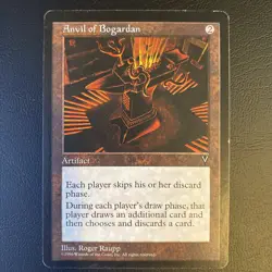 English - MTG Anvil Of Bogardan - MP - Visions - Image 1