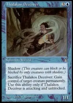 MTG - Thalakos Deceiver - Stronghold - NM - Image 1