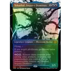 FOIL TEKUTHAL, INQUIRY DOMINUS (ICHOR BORDERLESS) Phyrexia: All Will Be One ONE - Image 1