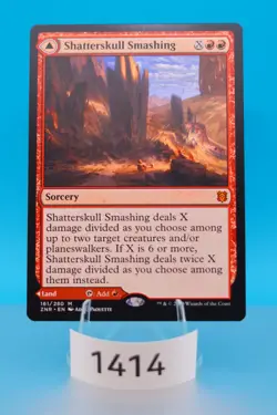 MTG Shatterskull Smashing Zendikar Rising Regular #161 - Image 1